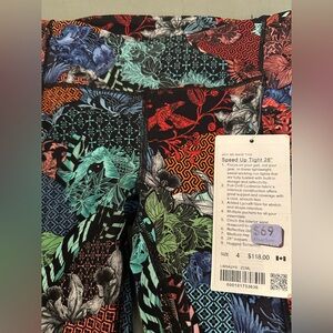 New with tag lululemon yoga pants. size 4